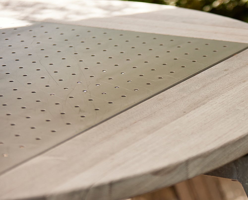 Close up Stainless Steel Gargantua
