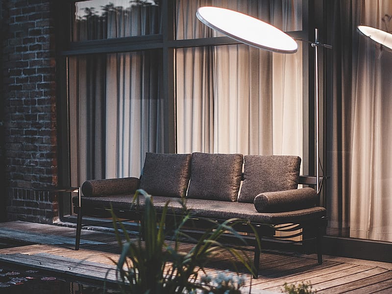 Lounge at night