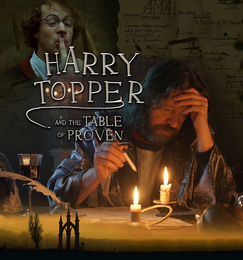 Bild im Zusammenhang mit dem digitalen Start von AMAi und dem Film ‘Harry Topper und der Tisch der Bewährten.