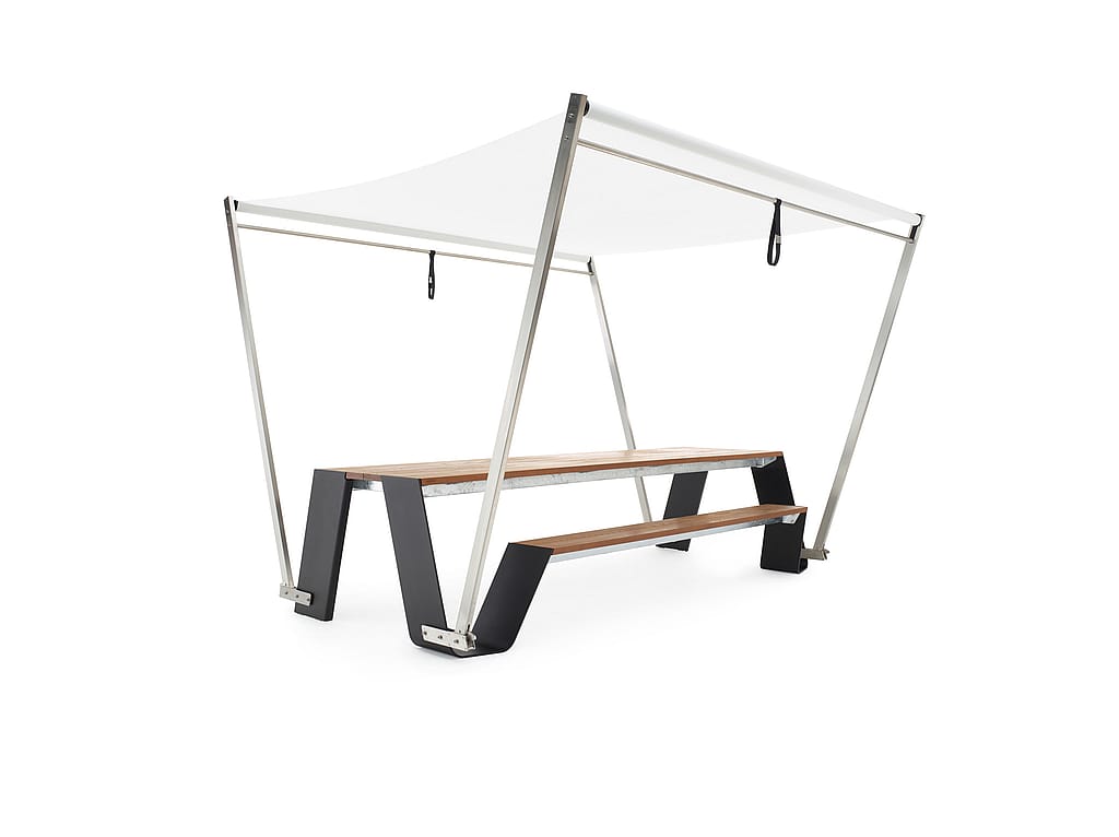 Hopper shade, fixer directement aux pieds Hopper