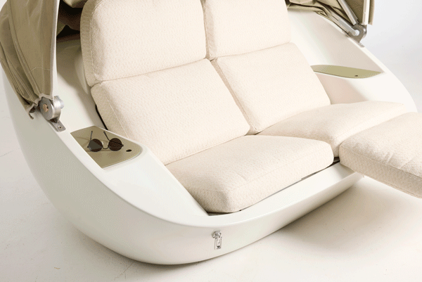 Cabrio footrest