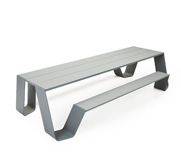 Table de transat Hopper AA grise
