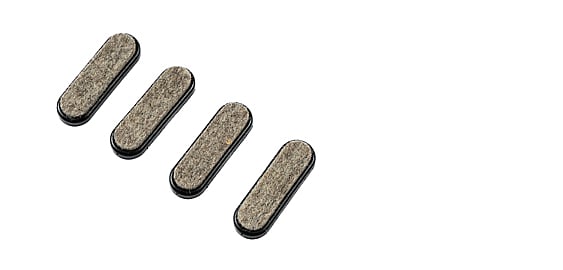 Patins de protection en feutre pour fauteuil Captain's